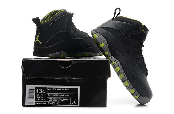 Air Jordan 10 Kids shoes--004